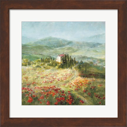 Framed Summer in Provence Print