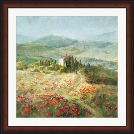 Framed Summer in Provence Print