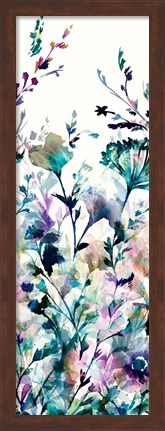 Framed Transparent Garden II - Panel II Print