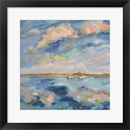 Framed Seascape I Print