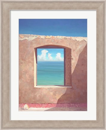 Framed Outside Looking Out Print