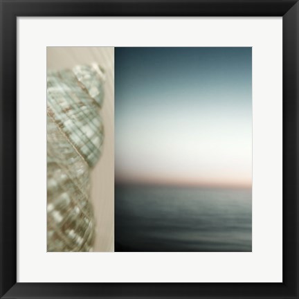 Framed Serenity Shores I Print