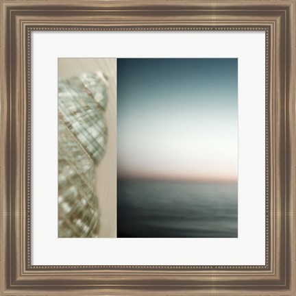 Framed Serenity Shores I Print