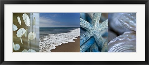 Framed Sea And Me Print