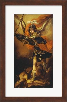 Framed Saint Michael Print
