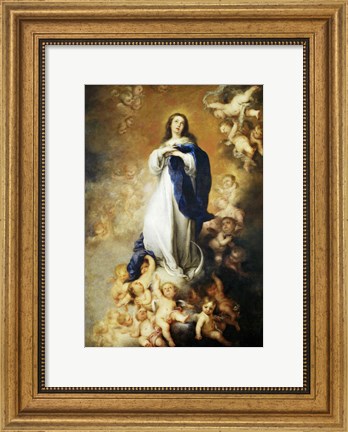 Framed Immaculate Conception of Soult Print