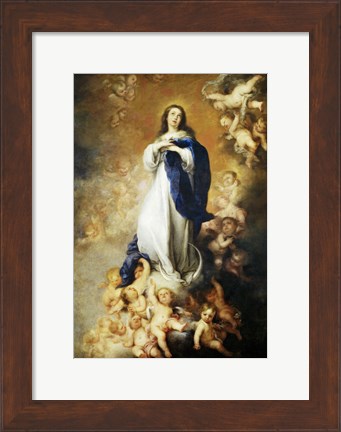 Framed Immaculate Conception of Soult Print