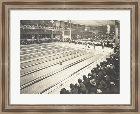 Framed American Bowling Congress, Bowling Tournament, Milwaukee, Wisconsin Print