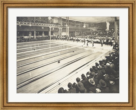 Framed American Bowling Congress, Bowling Tournament, Milwaukee, Wisconsin Print