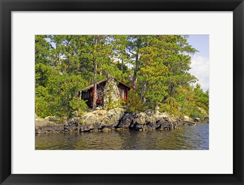 Framed Cabin Print