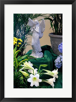 Framed Easter Angel Print