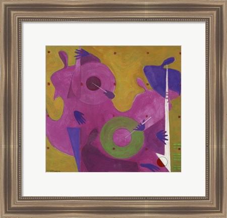 Framed Jazz Fauves Print