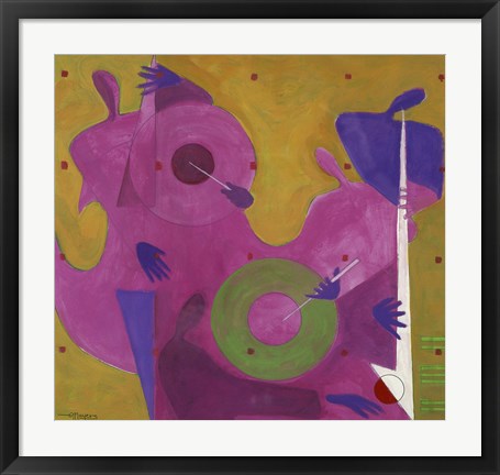 Framed Jazz Fauves Print