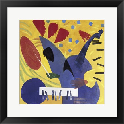 Framed Perpetual Jazz Print