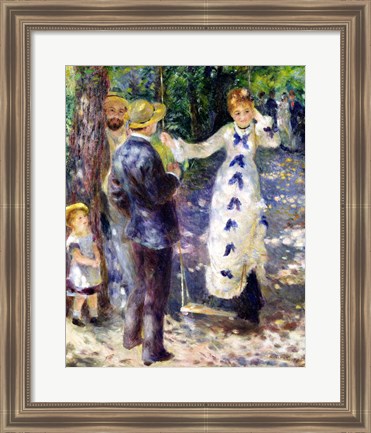 Framed Swing, 1876 Print