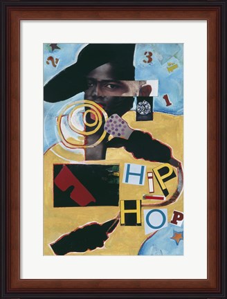 Framed Untitled (Hip Hop Abstract) Print