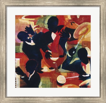 Framed Untitled (Jazz Band) Print