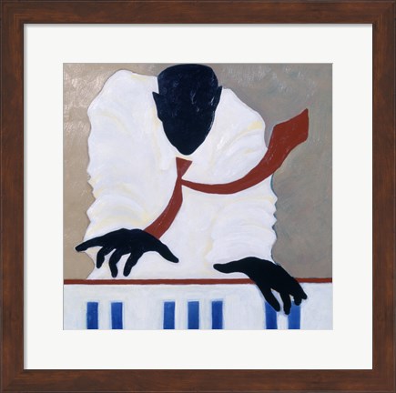 Framed Untitled (Piano Player) Print