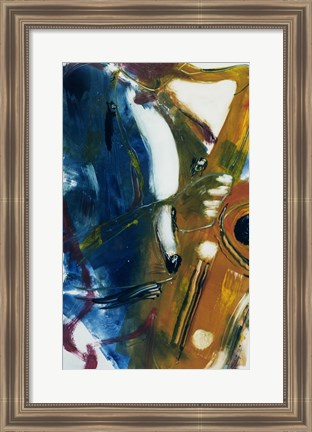 Framed Saxophone Print