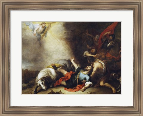 Framed Conversion of Saint Paul Print