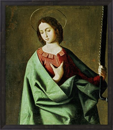 Framed Saint Euphemia Print