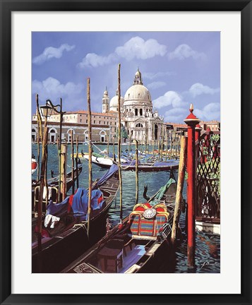 Framed Chiesa Della Salute Print