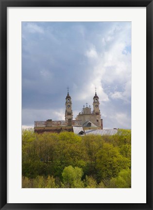 Framed Church in Vilnius, Lithuania Print