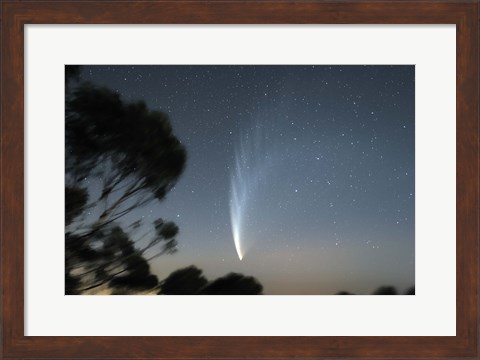 Framed Comet McNaught P1 Print