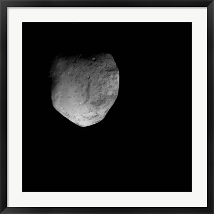 Framed Comet Tempel 1 Print