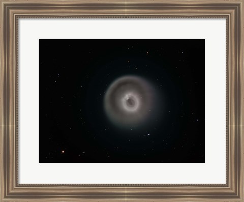 Framed Comet 17P/Holmes after the Comet erupted Print