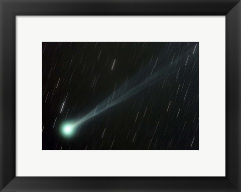 Framed Comet Lemmon Print