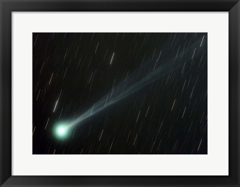 Framed Comet Lemmon Print