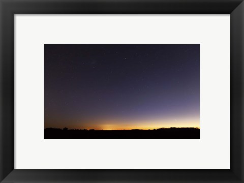 Framed Comet Panstarrs IV Print