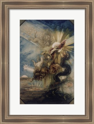 Framed Fall Of Phaeton Print