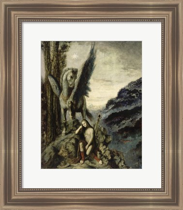 Framed Wayfaring Poet,  1890-91 Print