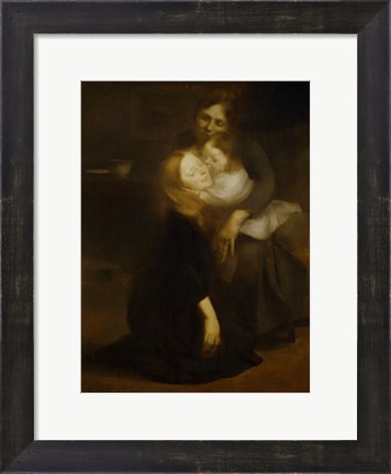 Framed Intimacy, Also Called The Big Sister, 1889 Print
