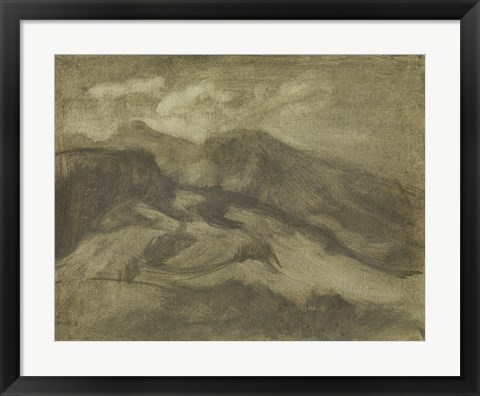 Framed Pyrenees Print