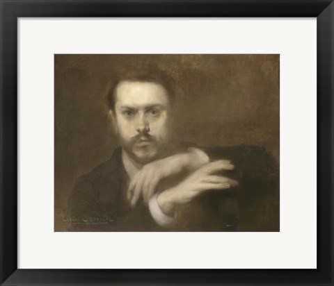 Framed Gustave Geffroy, 1855-1926 Print