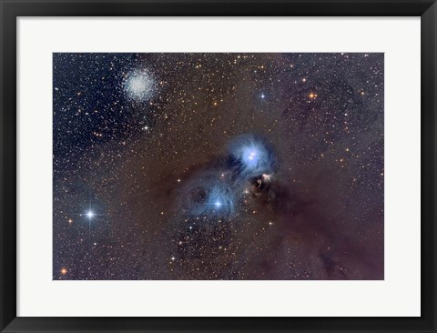 Framed Corona Australis, a Constellation in the Southern Hemisphere Print