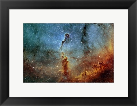 Framed Elephant Trunk Nebula II Print