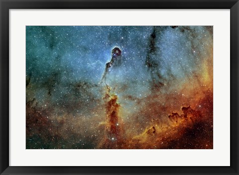 Framed Elephant Trunk Nebula II Print