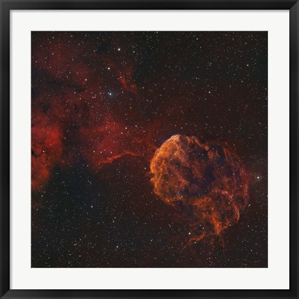 Framed Jellyfish Nebula Print