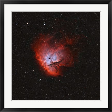 Framed NGC 281, the Pacman Nebula I Print