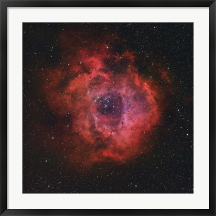 Framed Rosette Nebula III Print