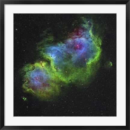 Framed Soul Nebula Print