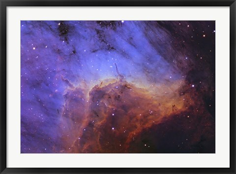 Framed Pelican Nebula I Print