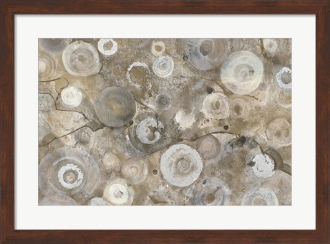 Framed Neutral Agate Print