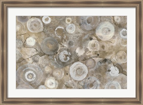 Framed Neutral Agate Print