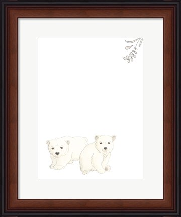 Framed Baby Animals II Print