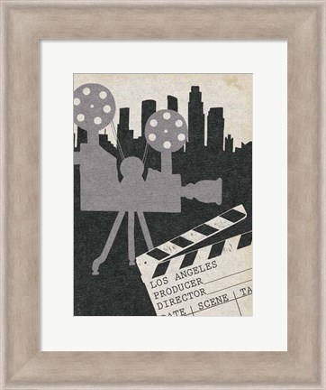 Framed Vintage Film I Print